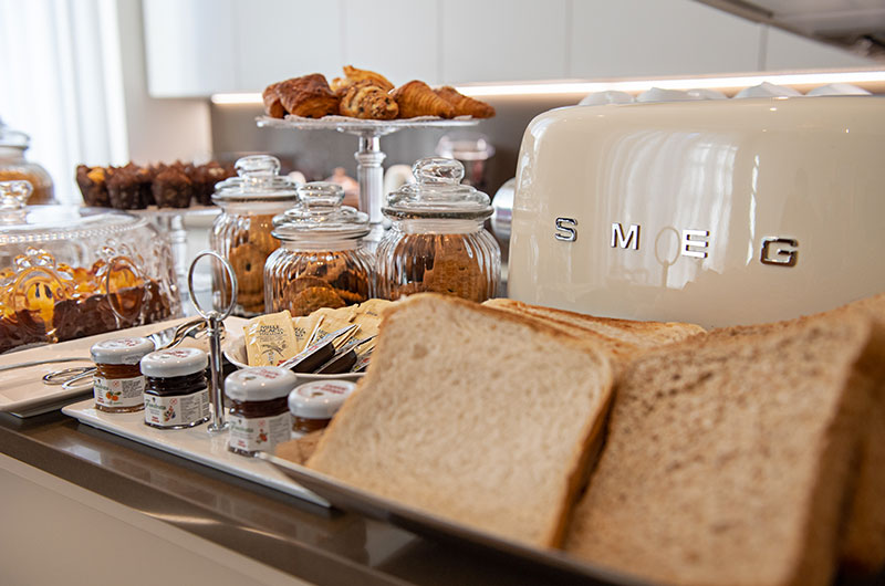 colazione al B&B Canto degli Aranci